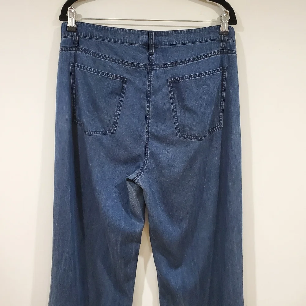 Eileen Fisher Straight Leg Jeans Women's Size 10